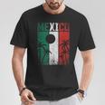 Mexican Flag Retro Cancun Mexico T-Shirt Lustige Geschenke