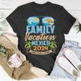 Mexico Family Vacation 2024 Cute Reunion Cousin Crew Match T-Shirt Personalized Gifts