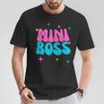 Mini Boss For Girls T-Shirt Unique Gifts