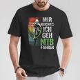 Mir Reichts Ich Geh Mtb Fahren Retro Downhill Bicycle T-Shirt Lustige Geschenke