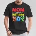 Mom And Dad Birthday Boy Gorilla Game Family Matching T-Shirt Funny Gifts