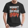 Mommy Basketball Birthday Boy Family Baller B-Day Party T-Shirt Personalized Gifts