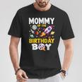 Mommy Of The Birthday Boy Space Bday Party Celebration T-Shirt Personalized Gifts
