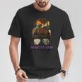Monster Truck Mom Monster Truck Lovers Messy Bun T-Shirt Unique Gifts
