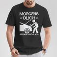 Morning Ölich Abends Fröhlich Car Mechanic T-Shirt Lustige Geschenke