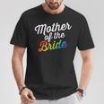 Mother Of The Bride Gay Lesbian Wedding Lgbt Same Sex T-Shirt Unique Gifts