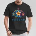 Nassau Bahamas Tribal Tie Dye Sea Turtle T-Shirt Funny Gifts
