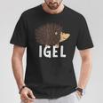 Nettes Igel Geschenk Für Jungen Oder Mädchen T-Shirt Lustige Geschenke