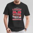 Never Underestimate Awoman Who Understands Football And Loves Cornhuskers T-Shirt Personalized Gifts