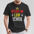 Next Stop Law School Student Graduate Lawyer Law School T-Shirt Unique Gifts