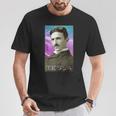 Nikola Tesla Inspiradora De Ciencia Y Electricidad Camiseta unisex Regalos divertidos