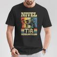Nivel Tía Desbloqueado Futura Tía Anuncio Embarazadas Camiseta unisex Regalos divertidos