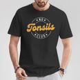 No Tonsils Party Tonisllectomy Recovery Get Well Tonsils T-Shirt Unique Gifts