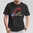 Norway Map Angel Elk T-Shirt Lustige Geschenke