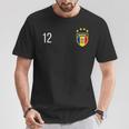 Numéro 12 De Roumanie Maillot Numéro 12 T-Shirt Cadeaux drôles