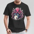 Octopus Playing Drums Drummer Musician Drumming Band T-Shirt Unique Gifts