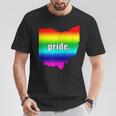 The Official Gay Pride Ohio Rainbow T-Shirt Unique Gifts