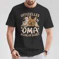 Offizielles Oma Schlaf Französische Bulldogge T-Shirt Lustige Geschenke