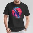 Orca Atardecer Camiseta unisex Regalos divertidos