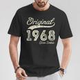 Original 1968 56 Años Cumpleaños Hombre Fabricado En 1968 Camiseta unisex Regalos divertidos