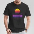 Outrun Synthwave Aesthetic 80s Retro T-Shirt Personalized Gifts