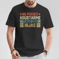Padre E Hija Papá E Hija Tengo Dos Hijas Camiseta unisex Regalos divertidos