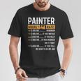 Painter Hourly Rate Painter T-Shirt Unique Gifts