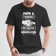 Papa & Tochter Die Beste Komplizen Partnerlook Father Black S T-Shirt Lustige Geschenke