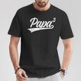 Papa Hoch 3 Kinder Werden Papa T-Shirt Lustige Geschenke