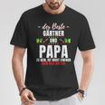 Papa Und Gärtner Garden Gardening Saying T-Shirt Lustige Geschenke