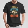 Papa Und Sohn Ein Bund Für's Leben Father's Day Super Papa T-Shirt Lustige Geschenke