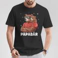 Papabear Bear Papa Und Baby Papa Father's Day Für Einen Papa T-Shirt Lustige Geschenke