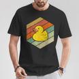 Pato De Goma Retro Pato De Bañoitnage Patito De Goma Camiseta unisex Regalos divertidos