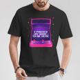 I Paused My Game To Be Here Video Gamer Retro Vintage T-Shirt Unique Gifts