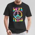 Peace Costume Sign Love 60S 70S Tie Dye Hippie Women T-Shirt Personalized Gifts