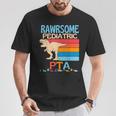Pediatric Pta Are Awesome Personal Therapy Dinosaur T-Shirt Unique Gifts