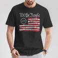 We The People Gun Rights American Flag 4Th Of July On Back T-Shirt Unique Gifts