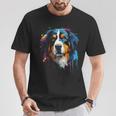 Perro De Montaña De Berna Cachorro Mejor Paseo Para Perros A Camiseta unisex Regalos divertidos