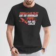 Pilot Papa Modellflug Modellfliegen T-Shirt Lustige Geschenke