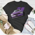Plum Crazy Modern Muscle Car American V8 Engine Car T-Shirt Unique Gifts