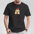 Pocket Chicken Whisperer Cute Poultry Farm Animal Farmer T-Shirt Unique Gifts