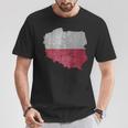 Poland Flag T-Shirt Lustige Geschenke