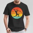Pole Vault Vintage Track And Field Athletics Sunset T-Shirt Unique Gifts