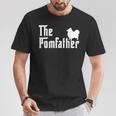 The Pom Father Pomeranian Dog Lover Dad Fathers Day T-Shirt Unique Gifts