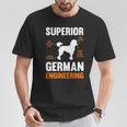 Poodle Dog Superior German Engineering T-Shirt Unique Gifts