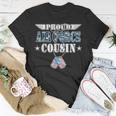 Proud Air Force Cousin Us Flag Dog Tags Wing Military Family T-Shirt Unique Gifts