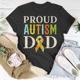 Proud Autism Dad Autism Awareness T-Shirt Unique Gifts