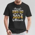 Proud Bonus Dad Of A Class Of 2024 Graduate Senior T-Shirt Unique Gifts