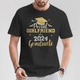 Proud Girlfriend Of Class Of 2024 Graduate Senior Graduation T-Shirt Unique Gifts