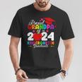 Proud Grandpa Of A 2024 Kindergarten Graduate Graduation T-Shirt Unique Gifts